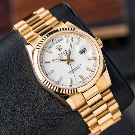 authentic rolex president bracelet|Rolex day date president 118238.